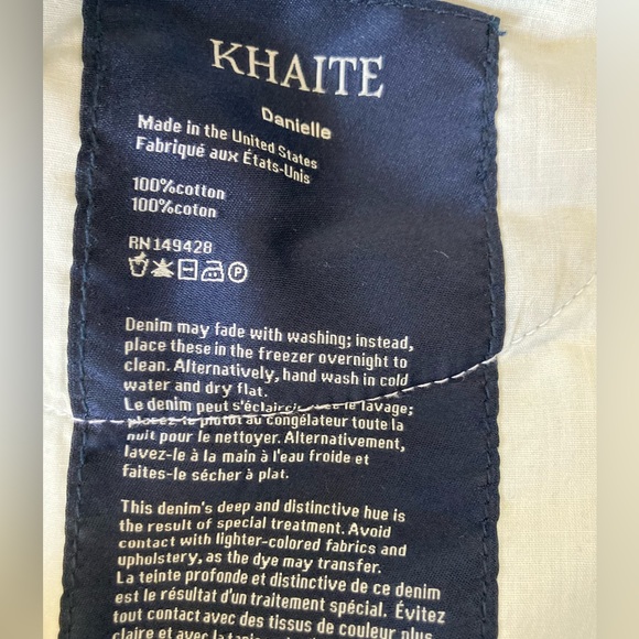 Brand new Khaite Danielle jeans - Picture 4 of 5
